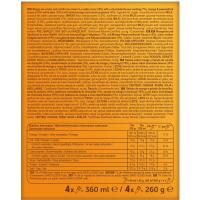 Helado Cono max sabor mango y vainilla CORNETTO, pack 4x65 g