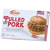 Pulled Pork con salsa BBQ SERRANO, caja 200 g