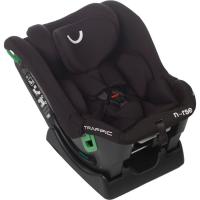 Silla de coche Traffic i-Size (40 a 150 cm) negra NURSE By Jane Instalación con el cinturón del vehículo. Arnés deseguridad en 5 puntos, 4 posiciones de reclinado y colchoneta reductora.