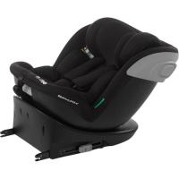 Silla de coche Spark i-Size (40 a 150 cm) negra NURSE By Jane Instalación con isofix + top tether. Giratoria 360º, arnés de seguridad en 5 puntos, cabezal regulable en altura, 13 posiciones de reclinado y colchoneta reductora.