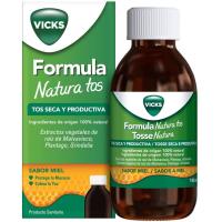Jarabe adultos tos seca-productiva VICKS NATURA TOS, bote 140 ml Jarabe adultos tos seca-productiva VICKS NATURA TOS, bote 140 ml