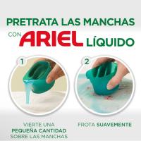 Detergente líquido ARIEL COLOR, garrafa 40 dosis