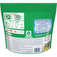 Detergente cápsulas ARIEL + PODER QUITAMANCHAS, bolsa 60 dosis