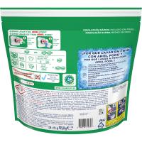 Detergente en cápsulas ARIEL ALPES, bolsa 38 dosis