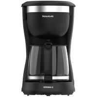 Cafetera de goteo Verona 12, negra, 680W 12 TZ TAURUS