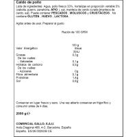 Caldo de pollo formato ahorro GALLO, pack 2x1 litro