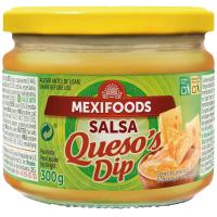 Salsa sabor queso MEXIFOODS, frasco 300 g