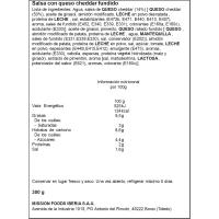 Salsa sabor queso MEXIFOODS, frasco 300 g