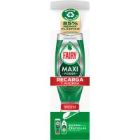Lavavajillas a mano FAIRY MAXIPODER, recarga 980 ml
