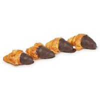 Mini croissant bañadito 21% mantequilla y 3% cacao EROSKI, 4 uds