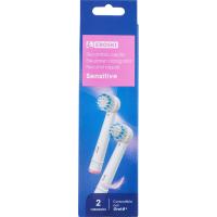 Cepillo eléctrico compatible sensible EROSKI, recambio 2 uds
