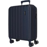 Trolley cabina azul marino, ABS, TSA, 4 ruedas, Wood MOVOM, 40x20x55 cm