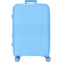 Trolley mediano azul claro, ABS, TSA, 4 ruedas, Inari MOVOM, 49x27x68 cm