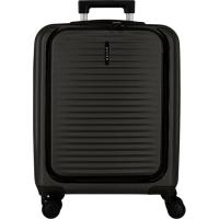 Trolley cabina negro, ABS, TSA, 4 ruedas bolsillo frontal Dayton MOVOM, 40x20x55cm Trolley cabina negro, ABS, TSA, 4 ruedas bolsillo frontal Dayton MOVOM, 40x20x55cm