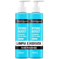Limpiador gel de agua Hydro Boost NEUTROGENA, pack 2x200 ml