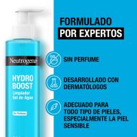 Limpiador gel de agua Hydro Boost NEUTROGENA, pack 2x200 ml
