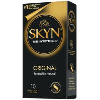 Preservativo sin latex natural original SKYN, caja 10 uds