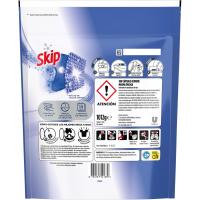 Detergente en cápsulas SKIP ULTIMATE EFICACIA, bolsa 48 dosi
