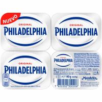 PHILADELPHIA gazta naturala zatitan, 4x 35 g-ko pack-a