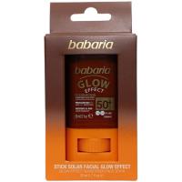 Protector solar facial glow BABARIA, stick 20 ml