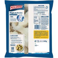 Migas de bacalao al punto de sal, bolsa 400 g