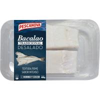 PESCANOVA bakailao gatzgabetu solomoak, erretilua 400 g