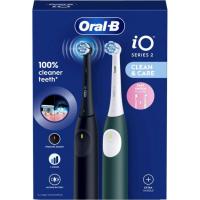 Cepillo dental eléctrico iO2 Duo Negro/Verde ORAL- B