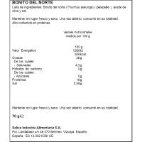 CAMPOS hegaluzea oliba oliotan, lata 80 g