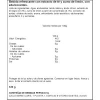 Refresco de té limón LIPTON, lata 33 cl