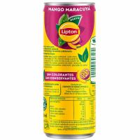 Refresco de té mango-maracuyá LIPTON, lata 33 cl