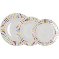 Vajilla de porcelana California QUID, 18 piezas