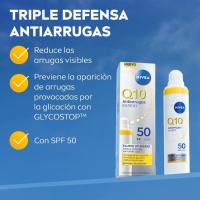 Fluido UV diario SPF50 antiarrugas NIVEA Q10 EXPERT, bote 40 ml
