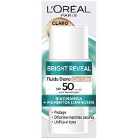 L'OREAL BRIGHT REVEAL orbanen kontrako fluidoa, tonu argia, potoa 50 ml