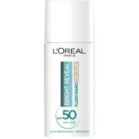 Fluido antimanchas tono claro L`OREAL BRIGHT REVEAL, bote 50 ml