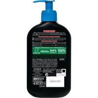 Gel limpiador con carbón GARNIER PURE ACTIVE, dosificador 250 ml