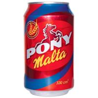 PONY MALTA malta edaria, lata 33 cl