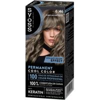 Tinte 6-46 rubio oscuro ceniza SYOSS PERMANENT, caja 1 ud