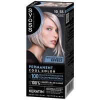 Tinte 10-55 rubio platino SYOSS PERMANENT, caja 1 ud Tinte 10-55 rubio platino SYOSS PERMANENT, caja 1 ud