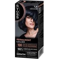 Tinte 1-4 negro azulado SYOSS PERMANENT, caja 1 ud Tinte 1-4 negro azulado SYOSS PERMANENT, caja 1 ud