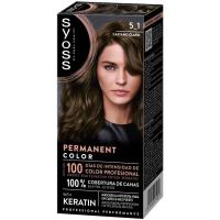 Tinte 5-1 castaño claro SYOSS PERMANENT, caja 1 ud Tinte 5-1 castaño claro SYOSS PERMANENT, caja 1 ud