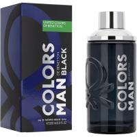 Colonia para hombre Black BENETTON, vaporizador 200 ml