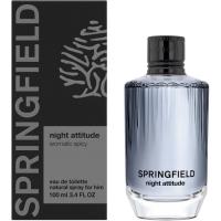 Colonia para hombre Nnight Att SPRINGFIELD, vaporizador 100 ml