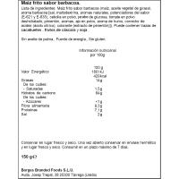 Maíz supreme a la barbacoa BORGES, bolsa 150 g