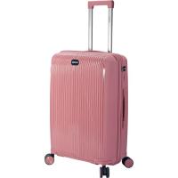 Trolley mediano rosa, polipropileno cierre combinación , BZ5819 BENZI, 44x25x67 cm