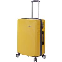 Trolley grande amarillo, ABS cierre combinación, 4 ruedas BZ5788 BENZI, 46x31x68cm