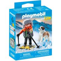 Senderista con San Bernardo, edad rec:+4 años PLAYMOBIL Senderista con San Bernardo, edad rec:+4 años PLAYMOBIL