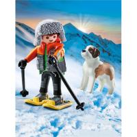 Senderista con San Bernardo, edad rec:+4 años PLAYMOBIL