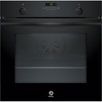 Horno con vapor pirolítico de 60 cm cristal negro 3HA5749N3 BALAY