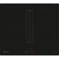 Placa de inducción con extractor integrado de 60 cm sin marco 3EBC963ER BALAY