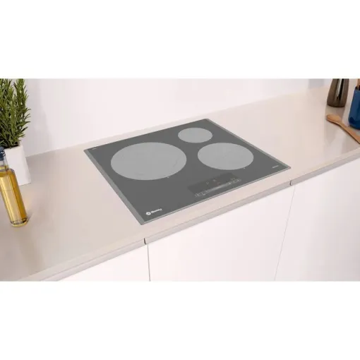 Placa de inducción de 60 cm gris antracita sin marco 3EB965AH BALAY